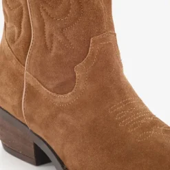 Harper Suède dames western boots cognac
