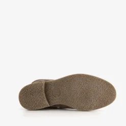Hush Puppies Suede dames enkellaarzen taupe Discount