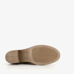Harper Suede dames enkellaarzen met hak camel Outlet