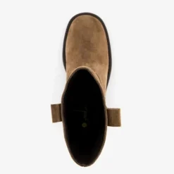 Harper Suede dames laarzen met hak bruin Best