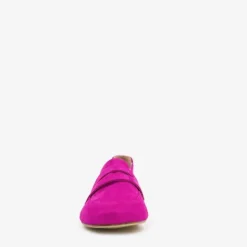 Hush Puppies Suede dames loafers fuchsia roze Sale
