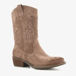 Harper Suede dames western laarzen taupe Clearance