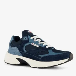 Tommy Hilfiger Suede heren dad sneakers blauw Online