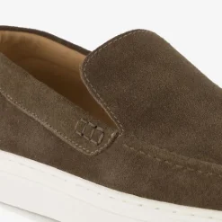 Van Beers Suede heren instappers Outlet