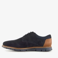 Bugatti Suede heren veterschoenen navy Hot