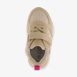TwoDay Suede meisjes sneakers beige