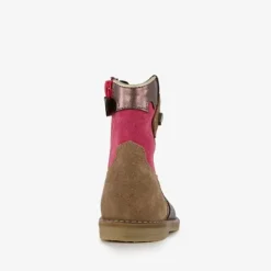 Groot Suede meisjes western enkellaarsjes bruin Online