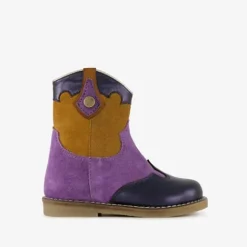 Groot Suede meisjes western laarsjes paars New