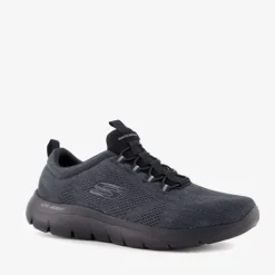 Skechers Summits heren sneakers zwart Best