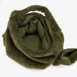 Renato Lucci Teddy dames tas met portemonnee groen Best