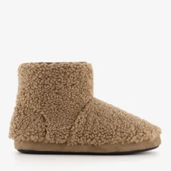 Thu!s Teddy heren pantoffels beige Hot
