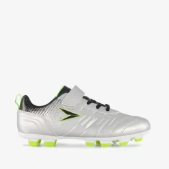 Dutchy Top-Spin kinder voetbalschoenen zilver Clearance