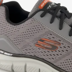 Skechers Track Lusher heren sneakers grijs Best