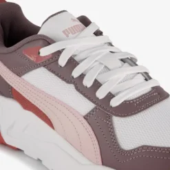 Puma Trinity 2 LT dames sneakers wit paars Outlet