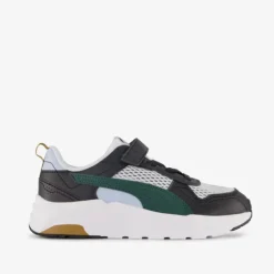 Puma Trinity 2 LT Run Fun AC+ kinder sneakers zwart groen Outlet