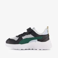 Puma Trinity 2 LT Run Fun AC+ kinder sneakers zwart groen Outlet