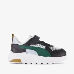 Puma Trinity 2 LT Run Fun AC+ kinder sneakers zwart groen Outlet
