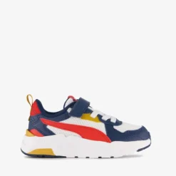 Puma Trinity Lite AC+ kinder sneakers rood blauw Sale