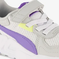 Puma Trinity Lite AC+ meisjes sneakers grijs paars Outlet