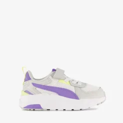 Puma Trinity Lite AC+ meisjes sneakers grijs paars Outlet