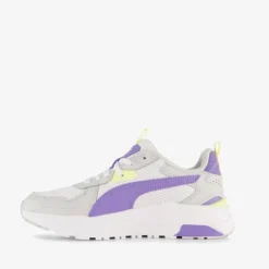 Puma Trinity Lite meisjes sneakers grijs paars Outlet