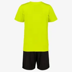 Dutchy Tweedelige kinder sport set geel zwart New