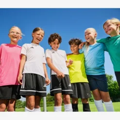 Dutchy Tweedelige kinder sport set geel zwart New