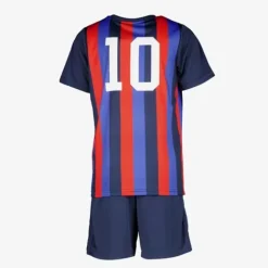 Dutchy Tweedelige kinder sport set blauw rood Online