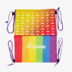 Scapino Unisex sneakers wit met lichtjes in regenboogkleuren Discount