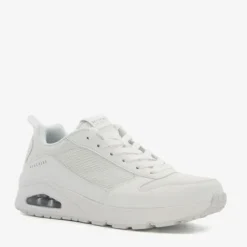 Skechers Uno Fastime heren sneakers wit Hot