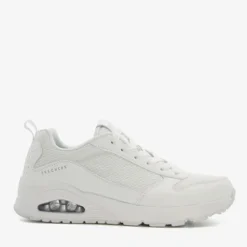Skechers Uno Fastime heren sneakers wit Hot