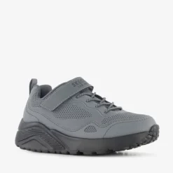 Skechers Uno Lite - Worlo jongens sneakers grijs zwart New