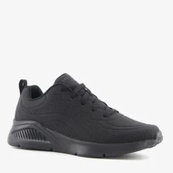 Skechers Uno Lite heren sneakers zwart Outlet