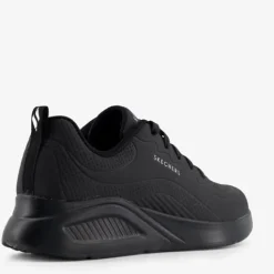 Skechers Uno Lite Lighter One dames sneakers zwart Discount
