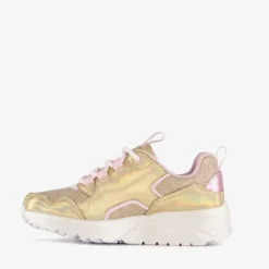 Skechers Uno Lite Metallic Pops Gold Multi sneaker New