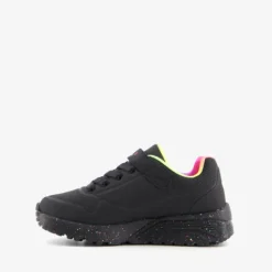 Skechers Uno Lite Rainbow Specks meisjes sneakers zwart Hot