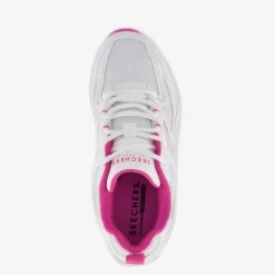 Skechers Uno meisjes sneakers met airzool wit Discount