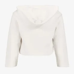 Name it Viala meisjes hoodie met tekstopdruk beige New