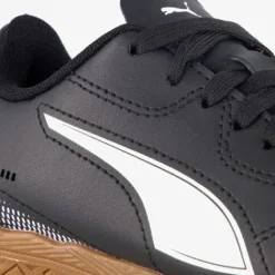 Puma Vitoria II IT kinder zaalschoenen zwart