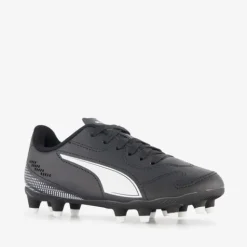 Puma Vitoria II MG kinder voetbalschoenen zwart wit Discount