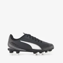 Puma Vitoria II MG kinder voetbalschoenen zwart wit Discount