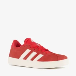 Adidas VL Court 3.0 kinder sneakers rood wit Clearance