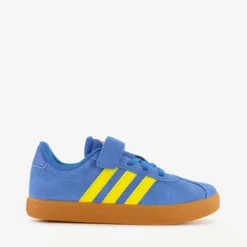 Adidas VL Court 3.0 kinder sneakers blauw geel Clearance