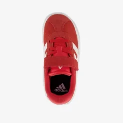 Adidas VL Court 3.0 kinder sneakers rood wit
