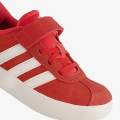 Adidas VL Court 3.0 kinder sneakers rood wit