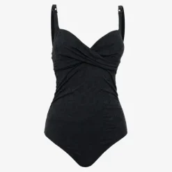 Osaga Voorgevormd dames badpak broderie zwart Clearance