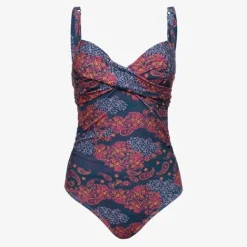 Osaga Voorgevormd dames badpak print blauw Sale