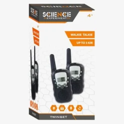 Science Walkie Talkie Twinset Zwart Discount