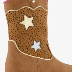 Blue Box Western laarzen met sterren cognac New