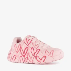 Skechers X JGoldcrown: Uno Lite sneakers roze Clearance